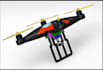 3d drone design and created video animation