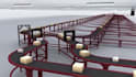 create 3d asrs warehouse automation, robotic explainer and logistics animation