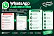 create n8n automation workflow for whatsapp
