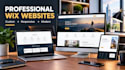 design a professional wix studio website and wix website