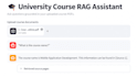 build an ai course assistant from university PDF materials