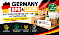 handle germany epr packaging registration and lucid compliance
