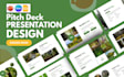 do animated powerpoint template, data visualization, editable pitch deck slides