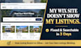 fix wix idx real estate and mls database feed