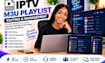 clean, organize and format your m3u playlist
