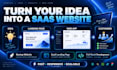 design stunning HTML landing page, static website and custom full stack w