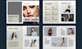 design digital magazine layout, flipbook indesign ebook layout interactive PDF
