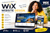 develop and design wix studio website