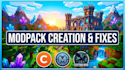 create, fix and optimize minecraft modpacks, cobblemon servers