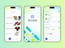 design mobile app UI UX design, mobile UI design in figma