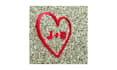 create a romantic customized gif with your initials in a spinning heart