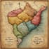 design custom vintage historical replica map