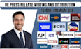 write UK press release UK PR distribution on google news yahoo finance