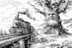 draw a pen and ink illustrations