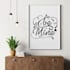 design boho printable wall art with custom quotes