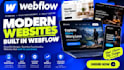 webflow website design, figma to webflow, webflow landing page, webflow cms