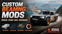 build custom beamng mods vehicles, track, map and convert mods
