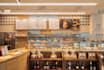 remodel restaurant spatial layout,cafe 2d floor plan,coffeeshop spatial planning