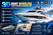 3d boat modeling yatch design marine cad 3d rendering and visualization