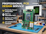 design proximity sensor pcb, ble wearable and battery electronics