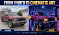 transform your photo or idea into custom ai artwork