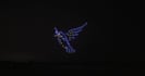 create 3d drone show animation, drone animation, 3d drone show, logo animation