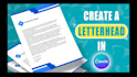 create editable canva business letterhead template
