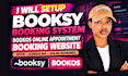 setup booksy booking system bookos online appointment booking website design