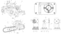 utility and design uspto patent drawing technical line art patent drafting