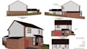 prepare UK house extension and loft conversion drawings with elevation plan