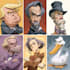 create a custom caricature cartoon