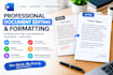 proofread and format your documents