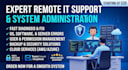 provide remote IT support, troubleshooting, and system administration