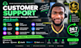 do fast customer service live chat support and email support