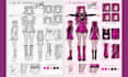 create custom vrchat avatar from character reference sheet furry anime 3d model