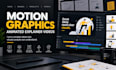 motion graphics and animated explainer videos