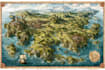 draw a fantasy map illustration