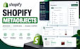 setup and customize shopify metaobjects and metafields