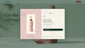 build a responsive interactive landing page with scroll animation