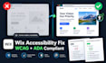 fix wix wcag errors and make ada compliant
