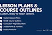 write custom lesson plans and course outlines for any subject