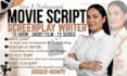 write screenplay movie script screenwriting feature film TV series comedy script