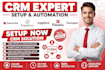 setup salesmate engagebay CRM automation apptivo flowlu teamgate api integration