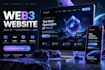 design develop premium crypto web3 blockchain website react