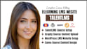 do course content on talentlms graphy canva and wordpress lms course development