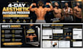 create an aesthetic physique workout plan for muscle growth