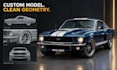 create 3d car modeling for 3d printing, vehicle design, car games and rendering