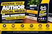 manage your author social media for book marketing and personal branding