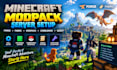 create fix minecraft modpack server setup forge fabric modpack cobblemon quest