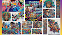 create custom graffiti wall art, murals and street art